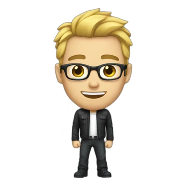 adam smasher avec prout sticker