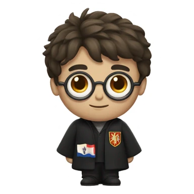Harry Potter With A Serbian Emblem On Him sticker
