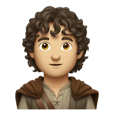 Frodo baggins strong sticker