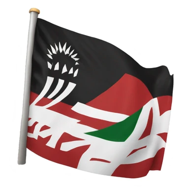 Māori flag  sticker