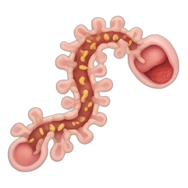 Human gastrointestinal tract sticker