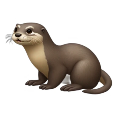Loutre chokbar de bz sticker