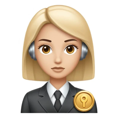 AI agent assisting a case manager sticker