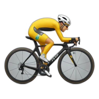 #1 cyclist in Belgium sticker