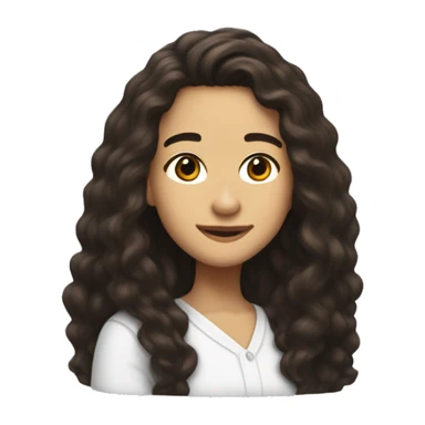 Olivia Rodrigo with Bob Ross hair sticker