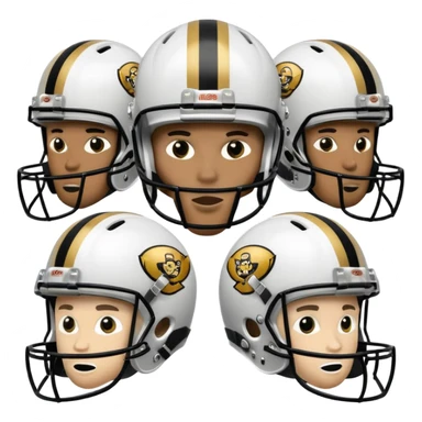 college football players helmets sticker
