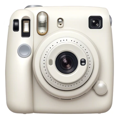 white camera instax mini sticker