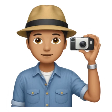 photographer taking a photo with their back to me sticker