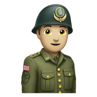 Militaire gardez-vous sticker