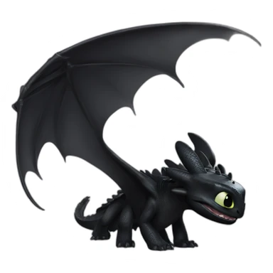 Toothless how to train your dragon  sticker