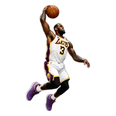 Lebron dunk sticker