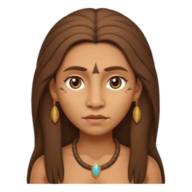 Cro-Magnon early human woman sticker