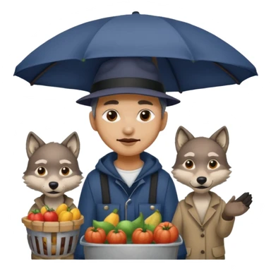  -night-market-vendor-wolf and back vendor sticker