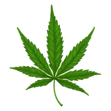 Hoja de Marihuana sticker