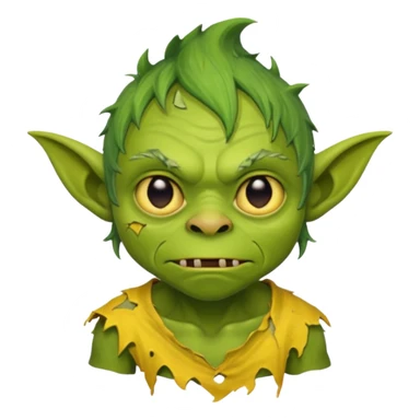 Goblin yellow shirt  sticker