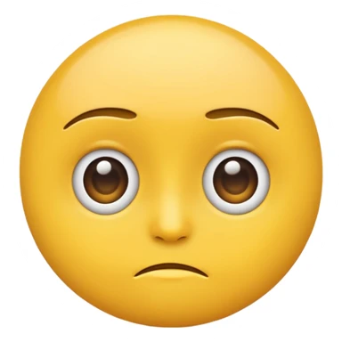 Side eye emoji face  sticker