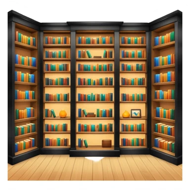 I’ll go to the library. sticker