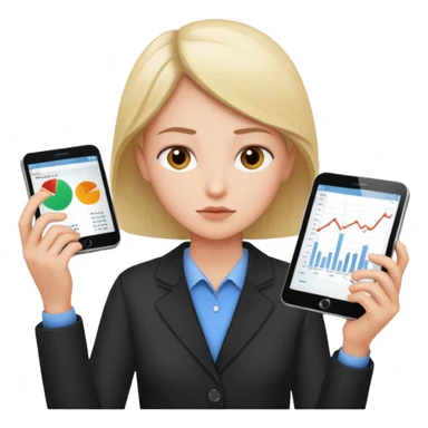 A person undertaking a manual review or triaging of the inputs of events sticker