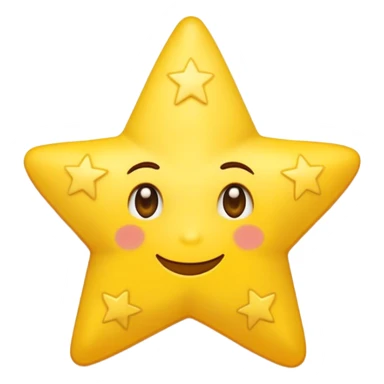 Star saying Thankyou  sticker