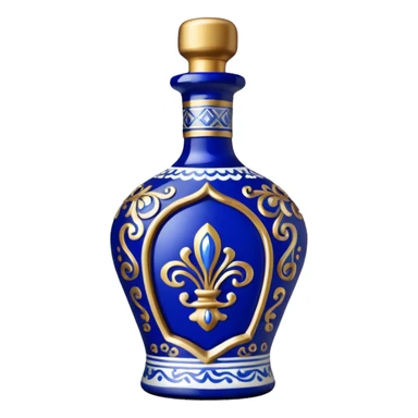 Bottle of clase azul tequila sticker