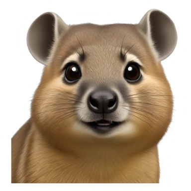 A hyrax that loves chappell roan sticker