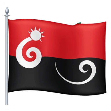 Māori flag sticker