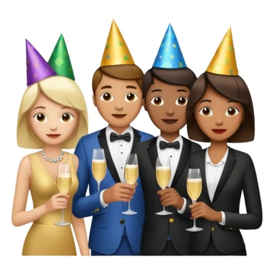 create a realistic emoji showing warehouse partners  sticker