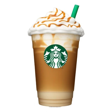 Starbucks venti caramel latte iced sticker