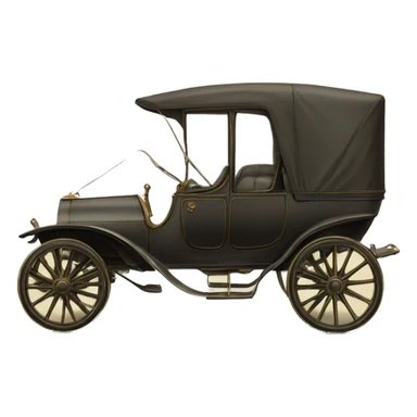 car 19 century sticker