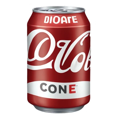 can of diet coke sticker