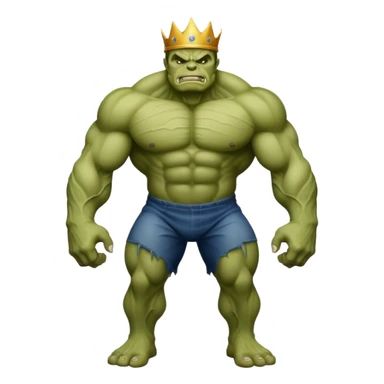 King monster Muscle growth sticker