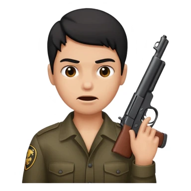 Blow my brains out with gun pointed at side of head sticker