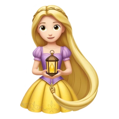 Lanterna flutuante do filme da Rapunzel sticker