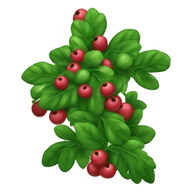 Bush with Berries  sticker