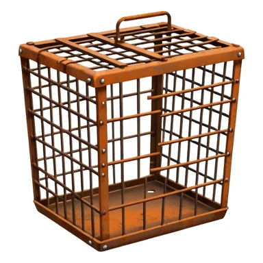 Cage trap sticker