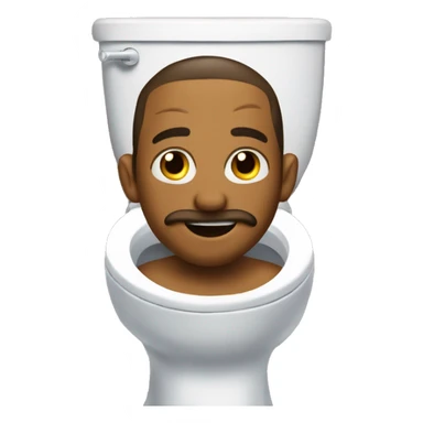 Doppy in the toilet sticker