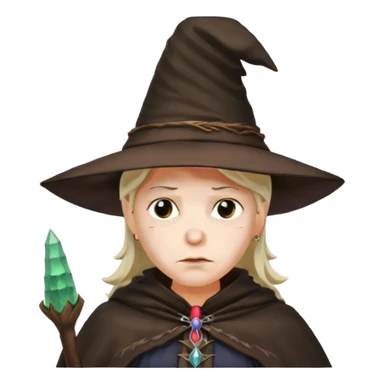 sad-cowboy-witch sticker