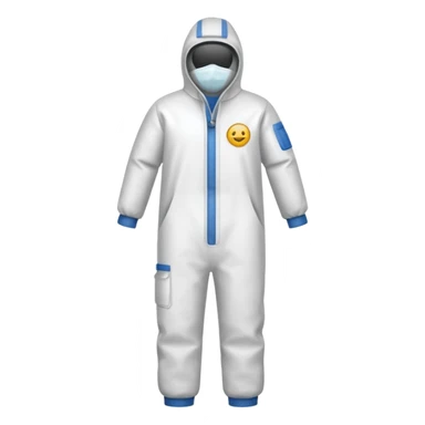 disposable coveralls sticker