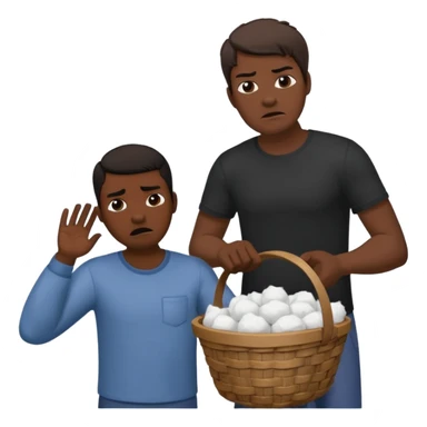 White person whipping black person carrying a basket of cotton sticker