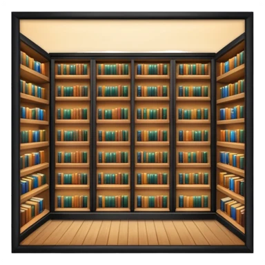 I’ll go to the library. sticker