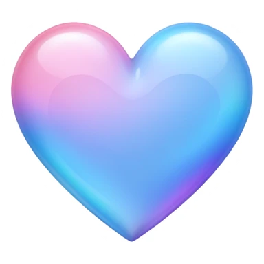 Moonstone hearts pink purple blue pastel sticker