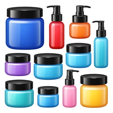 Aesthetic skincare sticker