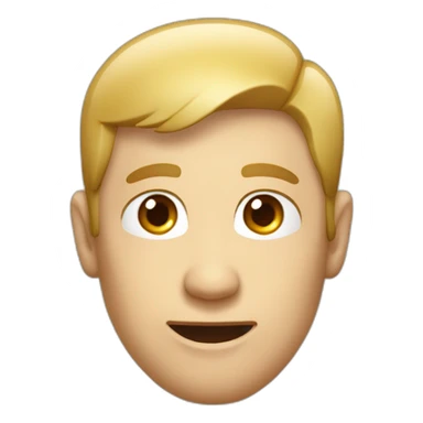 Nein mit einer Sprechblase über den Kopf sticker