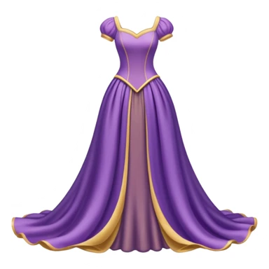 Rapunzel’s dress sticker