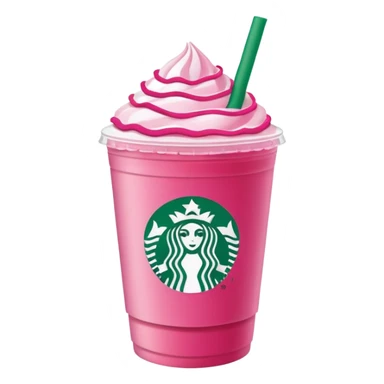 starbucks pink drink sticker