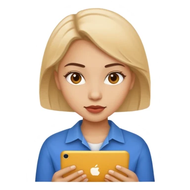 girl web designer sticker