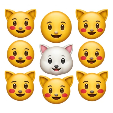 Emoji set of gojo example 😁😃🤣🥰🥲🥳😡😈🤬🤪😜😎🤒🤕🤑 sticker
