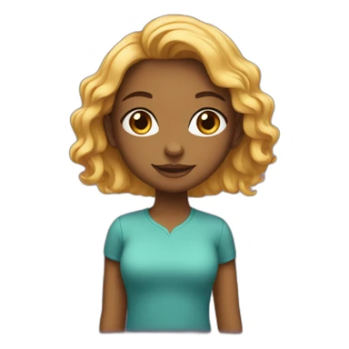 Girl with a name “Vera” sticker