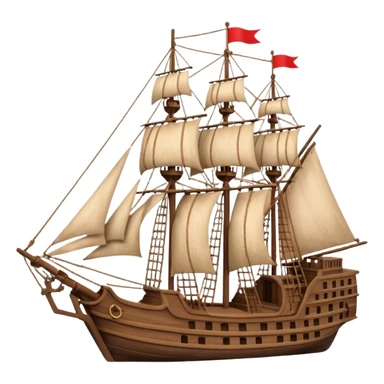 Santa Maria ship sticker