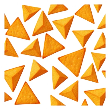 Chip of doritos sticker